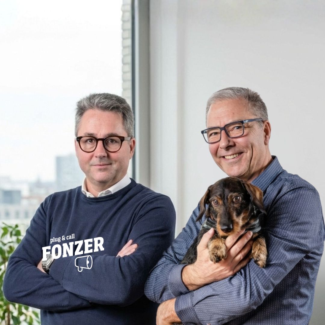 Kristof Dedeyne en Ben Holemans, founders van Fonzer